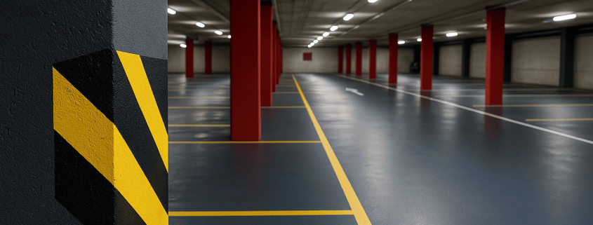 Poliurea parking Barcelona impermeabilización profesional